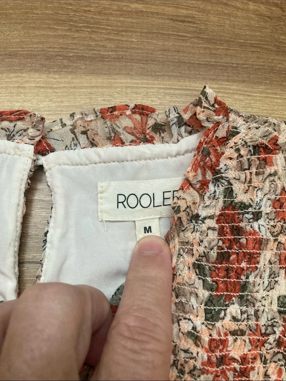 Roolee Floral Puff Sleeve Boho Blouse